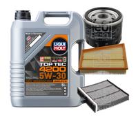 FEBI BILSTEIN Controllo set 5L Liqui Moly Top Tec 4200 5W-30 per Renault