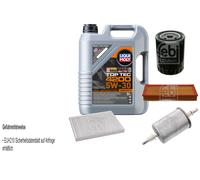 FEBI BILSTEIN Controllo set 5L Liqui Moly Top Tec 4200 5W-30 per Seat Ibiza