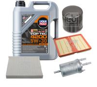 FEBI BILSTEIN Controllo set 5L Liqui Moly Top Tec 4200 5W-30 per Seat Ibiza