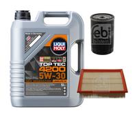 FEBI BILSTEIN Controllo set 5L Liqui Moly Top Tec 4200 5W-30 per VW Golf III