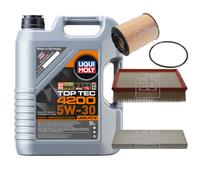 FEBI BILSTEIN Controllo set 5L Liqui Moly Top Tec 4200 5W-30 per VW Passat