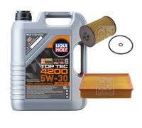 FEBI BILSTEIN Controllo Set 5L Liqui Moly Top Tec 4200 5W-30 Per VW Passat