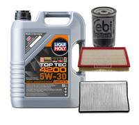 FEBI BILSTEIN Controllo set 5L Liqui Moly Top Tec 4200 5W-30 per VW Passat