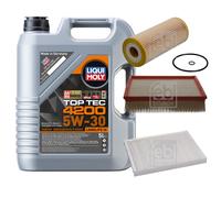 FEBI BILSTEIN Controllo Set 5L Liqui Moly Top Tec 4200 5W-30 Per VW Passat