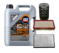 FEBI BILSTEIN Controllo set 5L Liqui Moly Top Tec 4200 5W-30 per VW Passat