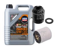 FEBI BILSTEIN Controllo Set 5L Liqui Moly Top Tec 4200 5W-30 Per VW Polo