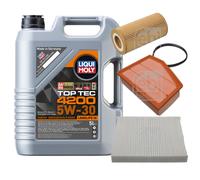 FEBI BILSTEIN Controllo set 5L Liqui Moly Top Tec 4200 5W-30 per VW Polo 6R_