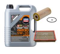 FEBI BILSTEIN Controllo set 5L Liqui Moly Top Tec 4200 5W-30 per VW Sharan