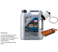 FEBI BILSTEIN Controllo set 5L Liqui Moly Top Tec 4600 5W-30 Opel Combo