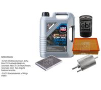 Febi BILSTEIN Controllo Set 5L Liqui Moly Top Tec 4600 5W-30 per Audi