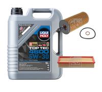 Febi BILSTEIN Controllo Set 5L Liqui Moly Top Tec 4600 5W-30 per BMW Serie X3