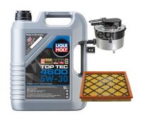 FEBI BILSTEIN Controllo set 5L Liqui Moly Top Tec 4600 5W-30 per Chevrolet