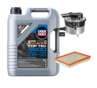 FEBI BILSTEIN Controllo set 5L Liqui Moly Top Tec 4600 5W-30 per Chevrolet