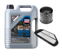 FEBI BILSTEIN Controllo set 5L Liqui Moly Top Tec 4600 5W-30 per Chevrolet