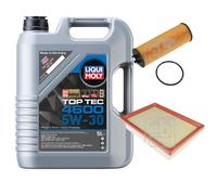 FEBI BILSTEIN Controllo set 5L Liqui Moly Top Tec 4600 5W-30 per Chevrolet