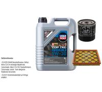 FEBI BILSTEIN Controllo set 5L Liqui Moly Top Tec 4600 5W-30 per Chevrolet