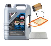 FEBI BILSTEIN Controllo Set 5L Liqui Moly Top Tec 4600 5W-30 Per Citroën