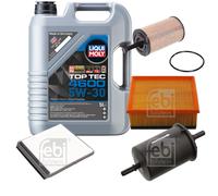 FEBI BILSTEIN Controllo set 5L Liqui Moly Top Tec 4600 5W-30 per Citroën