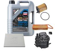 FEBI BILSTEIN Controllo set 5L Liqui Moly Top Tec 4600 5W-30 per Citroën