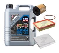 FEBI BILSTEIN Controllo set 5L Liqui Moly Top Tec 4600 5W-30 per Citroën