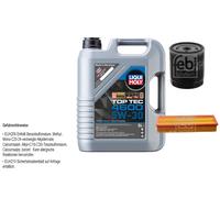 FEBI BILSTEIN Controllo set 5L Liqui Moly Top Tec 4600 5W-30 per Citroën