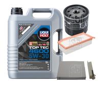 FEBI BILSTEIN Controllo set 5L Liqui Moly Top Tec 4600 5W-30 per Dacia