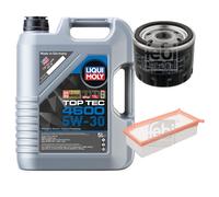 FEBI BILSTEIN Controllo Set 5L Liqui Moly Top Tec 4600 5W-30 Per Dacia