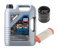 FEBI BILSTEIN Controllo set 5L Liqui Moly Top Tec 4600 5W-30 per Hyundai i10
