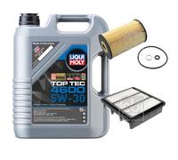 Febi BILSTEIN Controllo Set 5L Liqui Moly Top Tec 4600 5W-30 per Kia Cee'D Luce