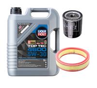 FEBI BILSTEIN Controllo set 5L Liqui Moly Top Tec 4600 5W-30 per Lancia