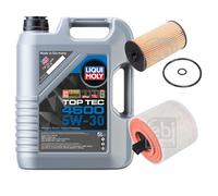 FEBI BILSTEIN Controllo Set 5L Liqui Moly Top Tec 4600 5W-30 Per Opel Astra