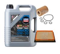FEBI BILSTEIN Controllo Set 5L Liqui Moly Top Tec 4600 5W-30 Per Opel Astra