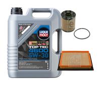 FEBI BILSTEIN Controllo Set 5L Liqui Moly Top Tec 4600 5W-30 Per Opel Astra