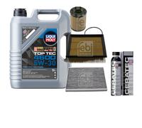 Febi BILSTEIN Controllo Set 5L LIQUI MOLY Top Tec 4600 5W-30 per Opel Corsa