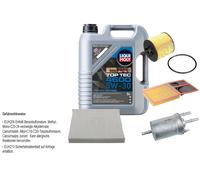 FEBI BILSTEIN Controllo set 5L Liqui Moly Top Tec 4600 5W-30 per Seat Ibiza