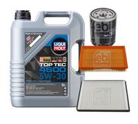 FEBI BILSTEIN Controllo set 5L Liqui Moly Top Tec 4600 5W-30 per Suzuki