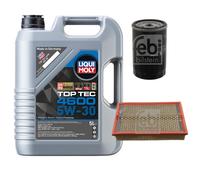 Febi BILSTEIN Controllo Set 5L Liqui Moly Top Tec 4600 5W-30 per VW Abdu Mrques