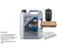 FEBI BILSTEIN Controllo set 5L Liqui Moly Top Tec 4600 5W-30 per VW Golf V