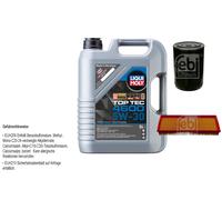 FEBI BILSTEIN Controllo set 5L Liqui Moly Top Tec 4600 5W-30 per VW Passat