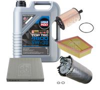 FEBI BILSTEIN Controllo set 5L Liqui Moly Top Tec 4600 5W-30 per VW Polo 9N_