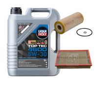 FEBI BILSTEIN Controllo set 5L Liqui Moly Top Tec 4600 5W-30 per VW Sharan
