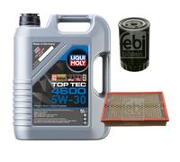 FEBI BILSTEIN Controllo set 5L Liqui Moly Top Tec 4600 5W-30 per VW Sharan