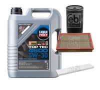FEBI BILSTEIN Controllo set 5L Liqui Moly Top Tec 4600 5W-30 per VW Sharan