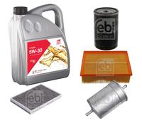 FEBI BILSTEIN Controllo Set 5L Longlife 5W-30 Per Audi A4 8E2 B6 1.8 T