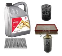 FEBI BILSTEIN Controllo Set 5L Longlife 5W-30 Per Audi A6 4B C5 1.9 TDI