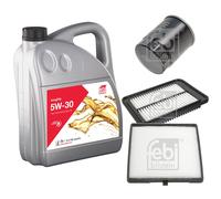 Febi BILSTEIN Controllo Set 5L Longlife 5W-30 per Hyundai i10 Pa 1.1