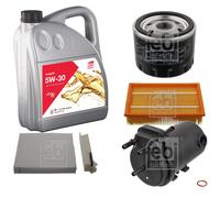 FEBI BILSTEIN Controllo Set 5L Longlife 5W-30 Per Nissan Note E11 NE11 1.5