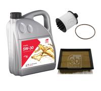 Febi BILSTEIN Controllo Set 5L Longlife 5W-30 per Opel Corsa Elettrica