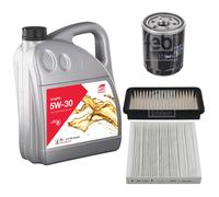 Febi BILSTEIN Controllo Set 5L Longlife 5W-30 per Suzuki SX4 Gy 1.6 Vvt Ey