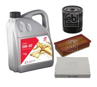 Febi BILSTEIN Controllo Set 5L Longlife 5W-30 per Toyota Aygo _B4_ 1.2